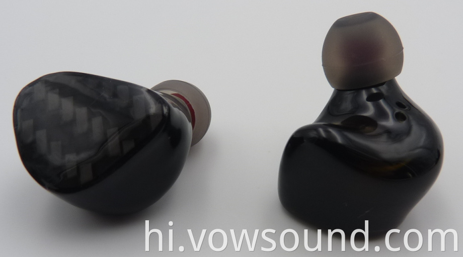 Dual Drivers TWS Wireless Earbuds with Resin Housing